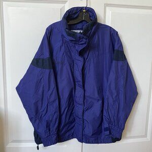Columbia Bugaboo Jacket Womens L Purple Windbreaker Outdoor Gorpcore